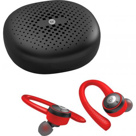 Fone de ouvido FIT bluetooth vermelho FN557 Bright
